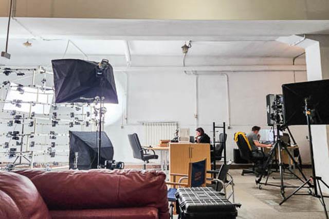 Mighty Koi - Sniadeckich studio interiors and people working in it 