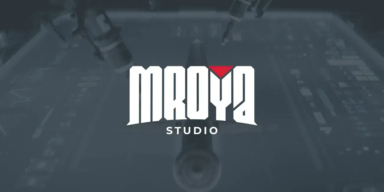 Logo of Mroya Studio, internal animation team for Mighty Koi